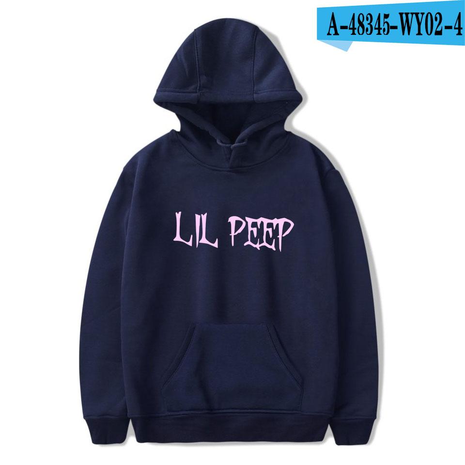 Толстовка с капюшоном Lil Peep, унисекс, хип-хоп, панк, готика, толстовки с принтом человеческого скелета, wo, осенняя уличная одежда, популярная свободная толстовка Ulzzang