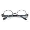 Men's Retro Round Anti-Fatigue Reading Glasses with HD Scratch-Resistant Crystal Lenses