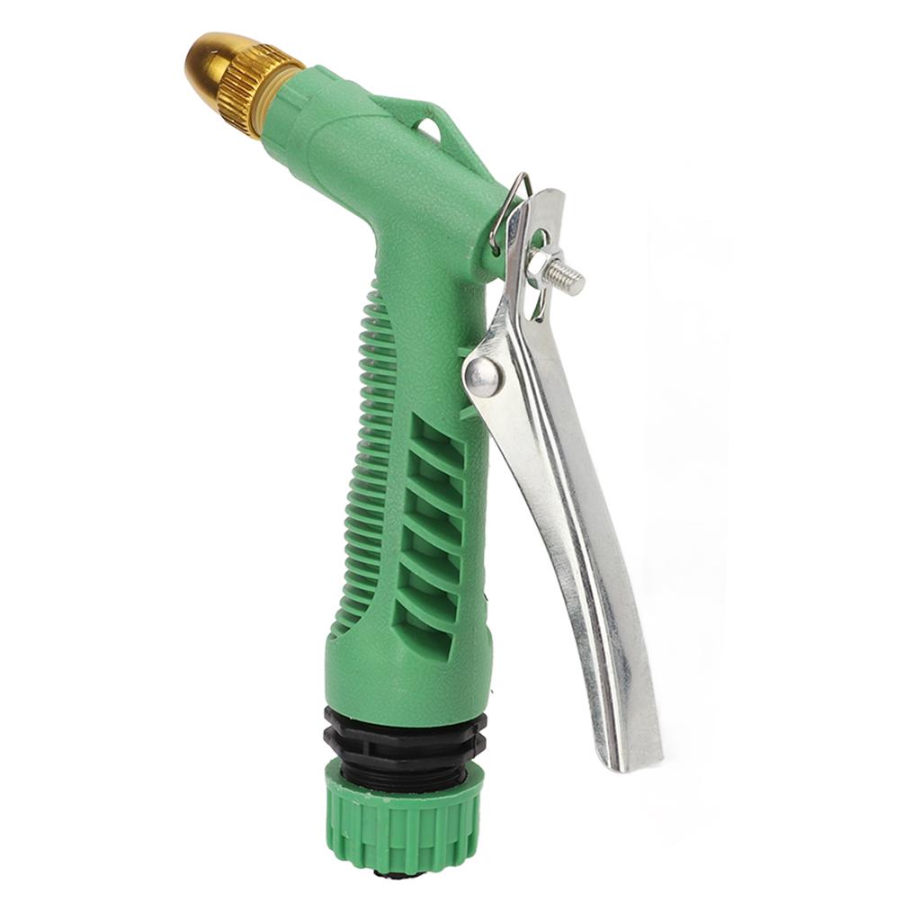 Car Washing Water Gun Green Long Mouth Thick ABS Environment Friendly Material Anti Slip Grip Car