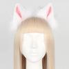 Handmade Faux Fur Headband With Fox Wolf Ears, Halloween,