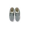 Vans Повседневные слипоны Прочные Легкие Низкие Детские кеды для скейтбординга Зеленые Белые Шахматная клетка Детские кроссовки VN0A5KXM8CA