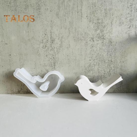 Силиконовая форма для птиц для литья, моющаяся птица, пластырь, смоляная форма для птиц, свечей, мыла, форма для поделок, сделай сам, домашний декор, подарки