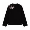 Trendy 2026 Streetwear Floral Embroidery T-Shirt Men Women Waffle Knit Slim Fit Casual Top