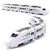 Harmony Railcar Simulation высокоскоростной железнодорожный поезд игрушки 3D электрический скоростной поезд со световой моделью игрушечный подарочный автомобиль для ребенка