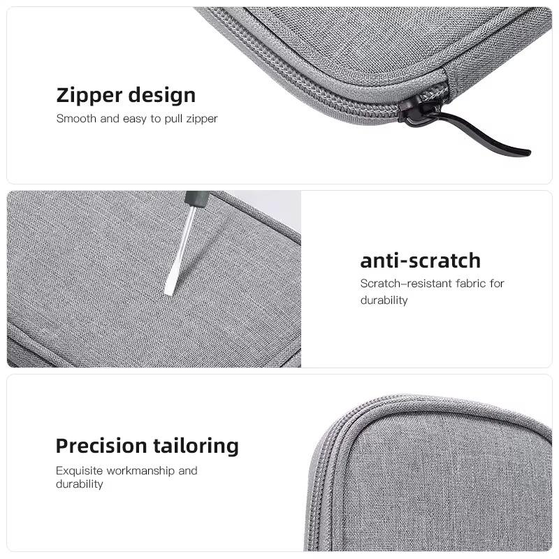 KSMH6 Car Sticker Multi Compartment Portable Car Keychain Storage Bag Thick Oxford Cloth Zipper Closure Key Organizer For BMW E46 F20