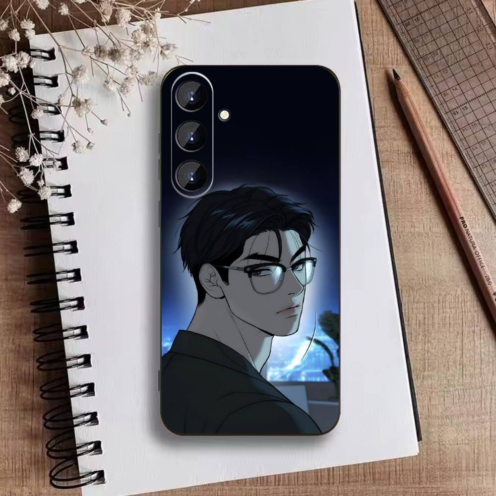 Чехол для телефона Jinx-Joo Jaekyun для Samsung Galaxy A73, A21s, A22, A31, A52, A53, A71, A41 Мягкий черный корпус