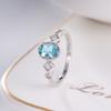 Sace Gems Классическое кольцо из медного сплава с цирконом, женские ювелирные изделия, свадебный подарок для вечеринки