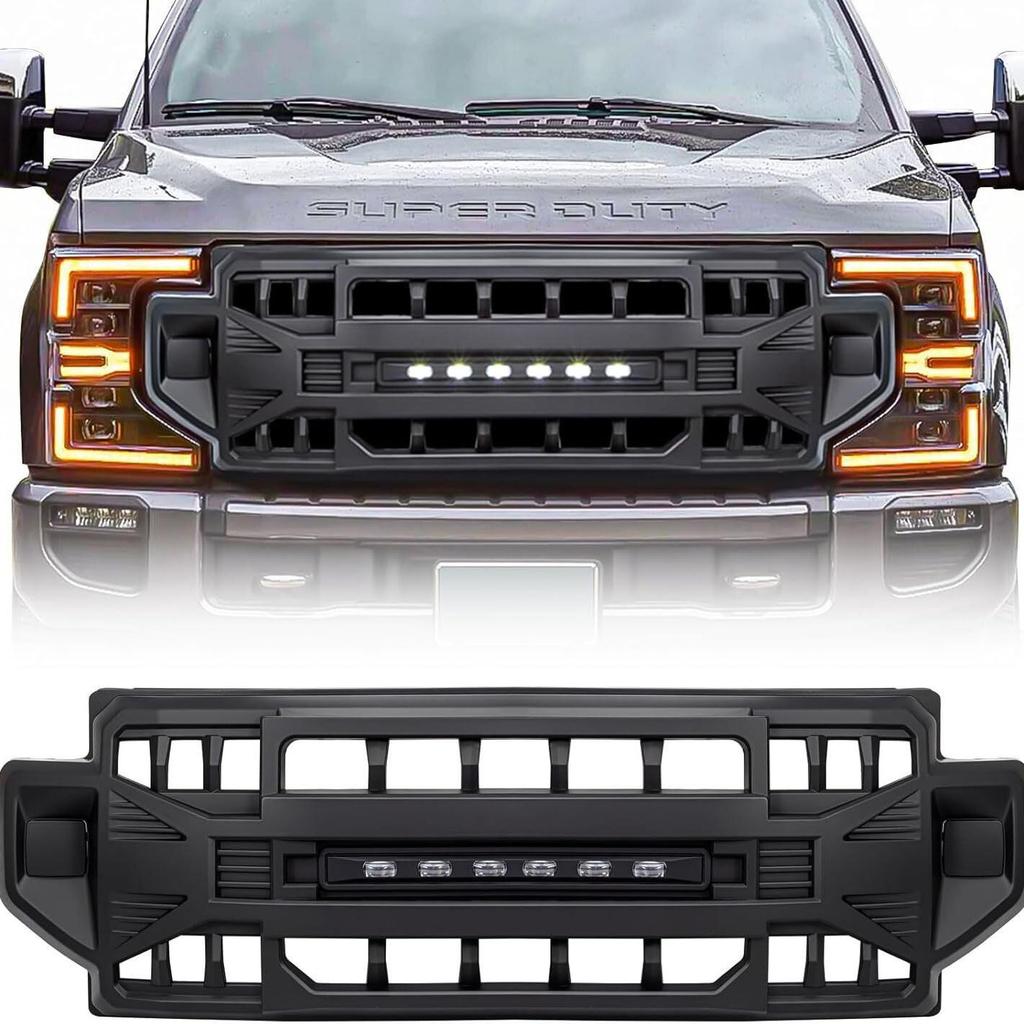 Аксессуары для решетки радиатора War Axe Spotlight для Ford F250, F350, F450 2020-2022