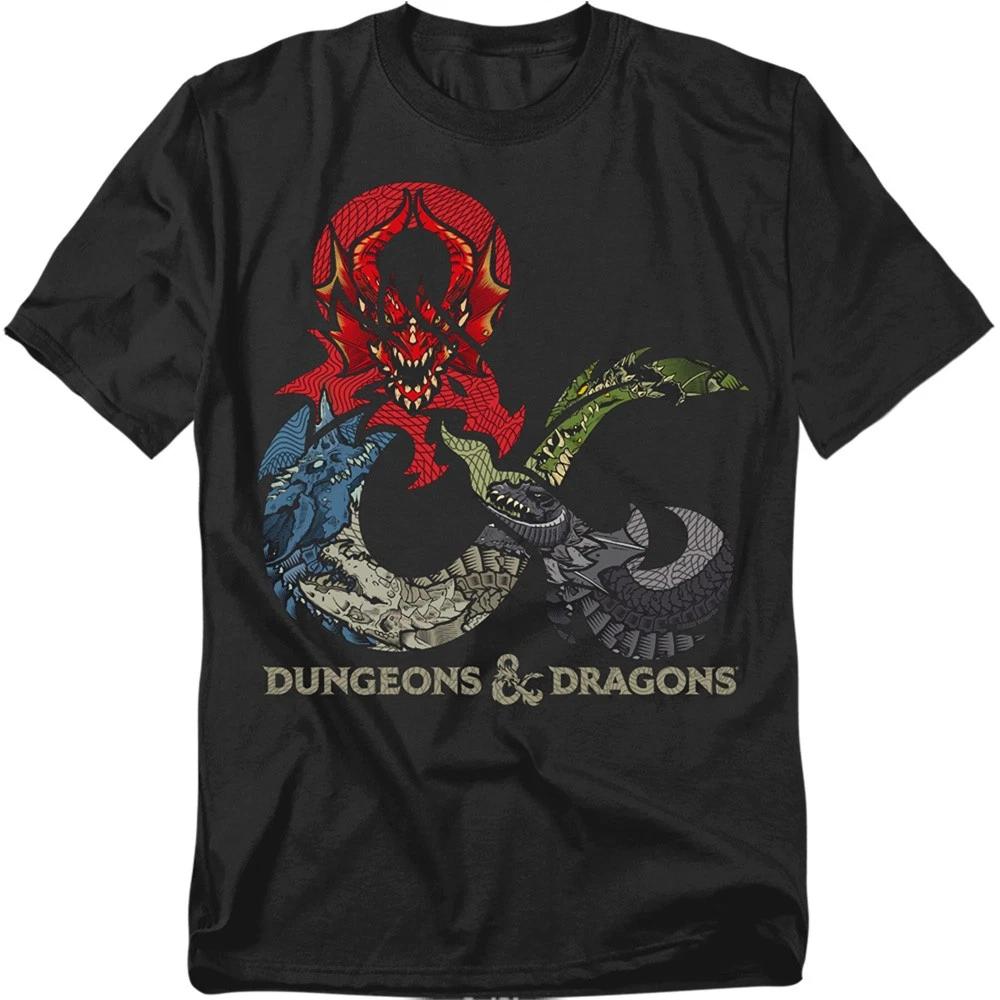 Dungeons And Dragons - Драконы В Драконах - Взрослая Футболка
