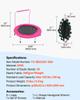 36" Trampoline for Kids Foldable Mini Toddler Trampoline Indoor Outdoor
