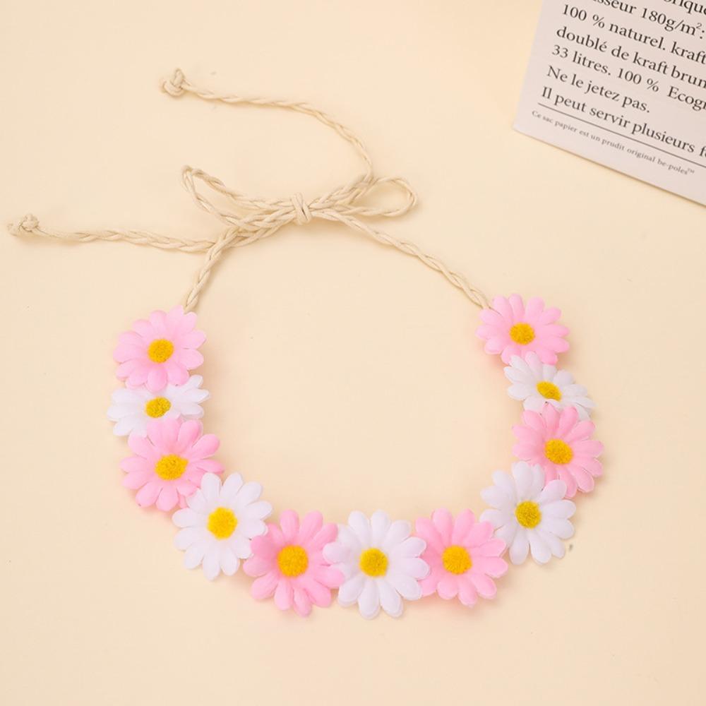 Flower Decoration Sunflower Headband Simulated Daisy Hairband Festival Hair Accessories