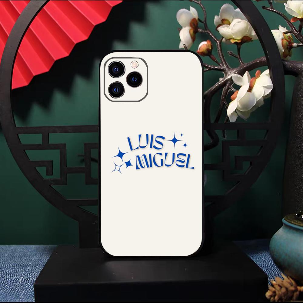 Чехол для телефона Singer L-Luis Miguel для IPhone 17 Pro Max 16 15 14 Pro Max 13 11 X Xs Xr 8 7Plus Силиконовый чехол