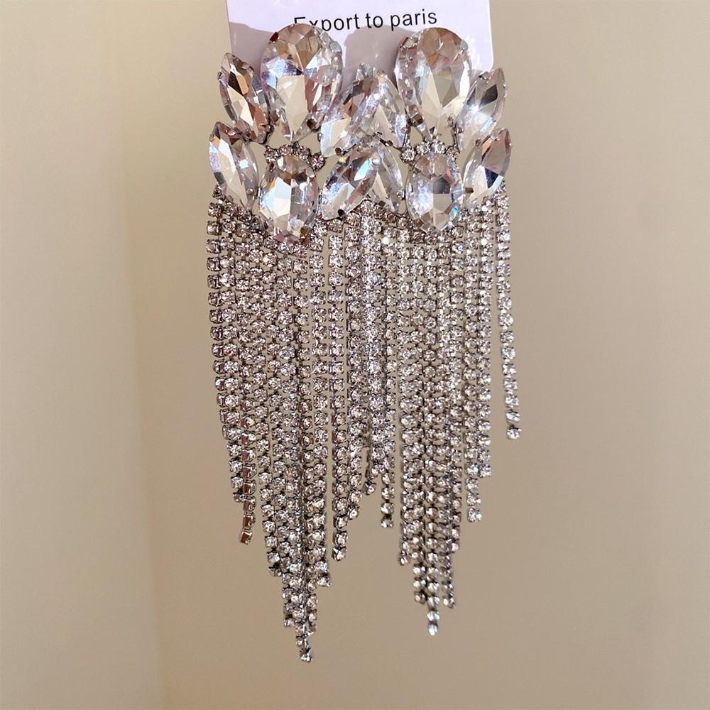 Exaggerated Statement Dangle Earrings Colorful Cluster Stud Earrings Ear Studs Holiday Gift