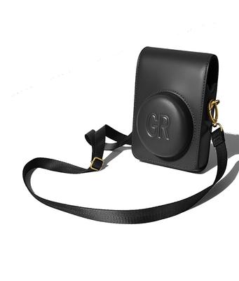 ITARUKEN Чехол из ПУ кожи для камеры Ricoh IIIx GR GR II GR III GR IIIX с плечевым ремнем Черный GR/GR II/GR III/GR