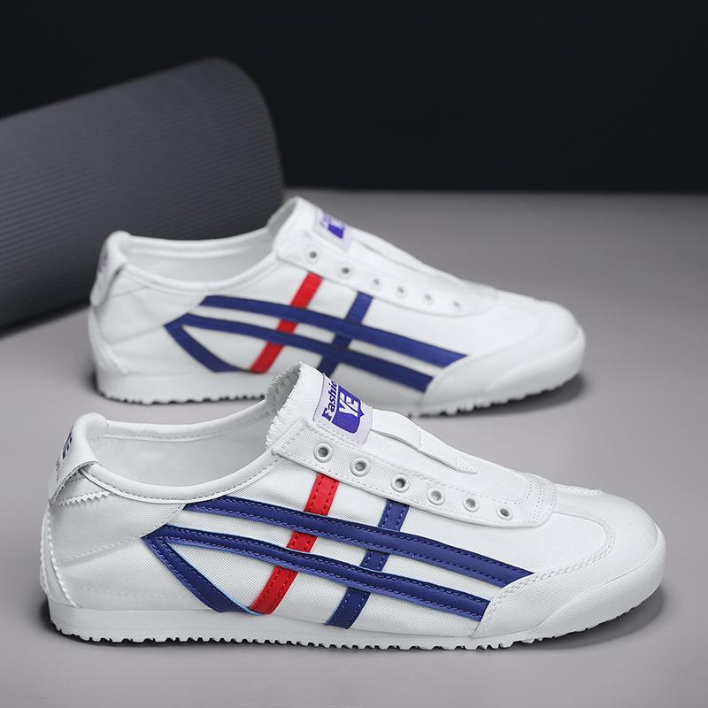 Мужская обувь летняя дышащая парусиновая обувь новая универсальная тонкоподошвенная обувь Форреста Гампа популярная повседневная спортивная обувь мужская