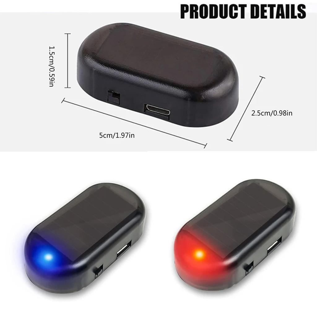 Необслуживаемый светодиодный мигающий сигнальный фонарь на солнечной батарее с интеллектуальным датчиком для владельцев транспортных средств и коммерческих зон