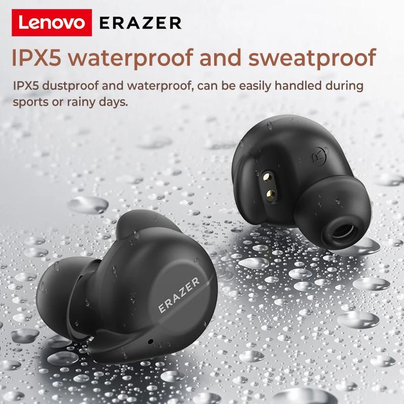 Lenovo ERAZER XT91 TWS Wireless Headmallphones Bluetooth 5.4 Earbuds Sport Earphone HIFI Sound Quality Noise Reduction with Mic