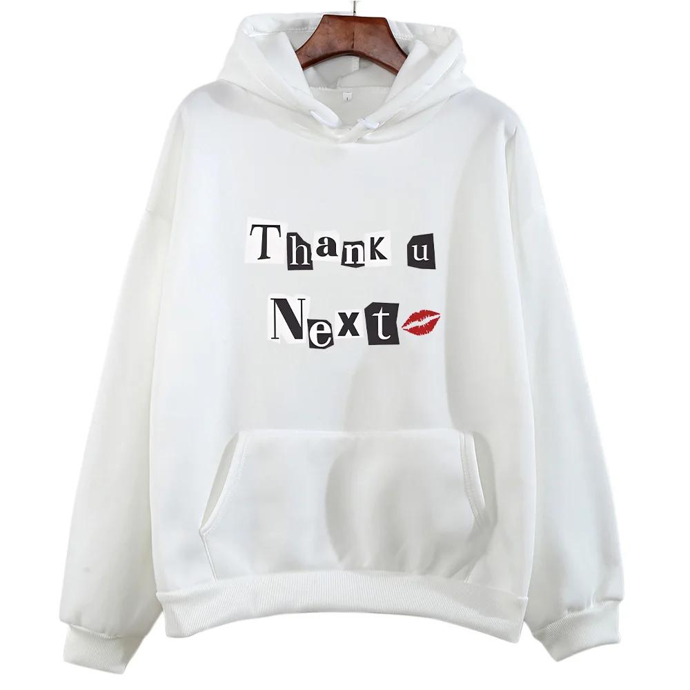 Худи Арианы Гранде для Осени_Зимы Готические Удобные Свитшоты Funko Pop Винтажная Флисовая Одежда Молетон Свитшоты с Круглым Вырезом