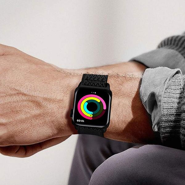 Эластичная петля Solo Loop, совместимая с ремешками Apple Watch 44 мм, 42 мм, 40 мм, 38 мм, регулируемый эластичный спортивный нейлоновый ремешок для серии iWatch