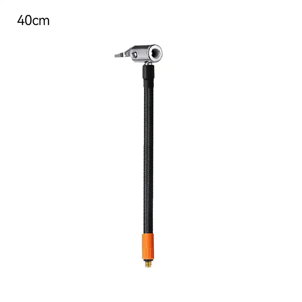 M6 запирающийся воздушный патрон с воздушным шлангом, стандартный клапан для шин, тонкая резьба, адаптер для шланга для накачивания, трубка для накачивания 20-80 см