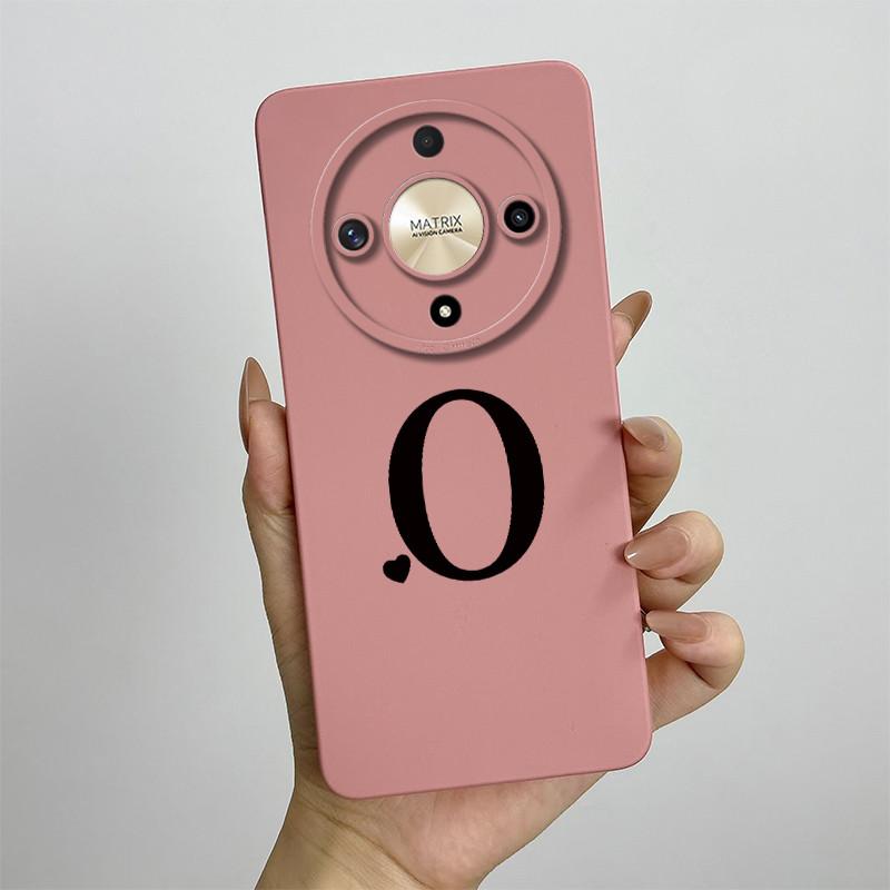 For Honor Magic5 Lite Case Magic 6 Lite Cute Couple Letters Cover Soft TPU Phone Case For Honor Magic6 Lite Magic 5 Lite Bumper
