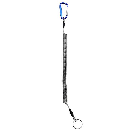 Анти-потерянная веревка, эластичные, противоугонные, спиральные пружинные плоскогубцы из ТПУ, рыболовные плоскогубцы, анти-потерянный безопасный ремешок, товары для улицы