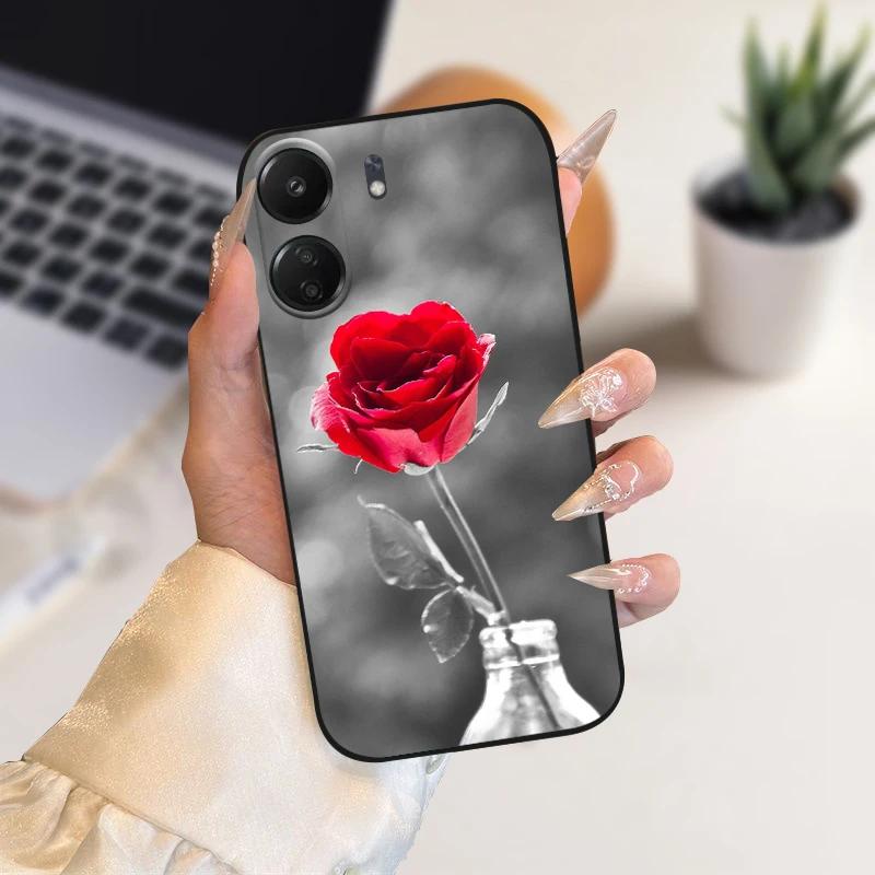 Модный чехол с животными для Xiaomi Redmi 13C Чехлы 13 C 4G 5G Силиконовый Мягкий ТПУ Чехол для телефона Funda Cover Для Redmi 13R Защитный Coque