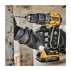 Perceuse Visseuse Percussion Compacte XR Brushless - DEWALT - Avec 2 Batteries 18V 1.7Ah - Chargeur - TSTAK- DCD805E2T-QW