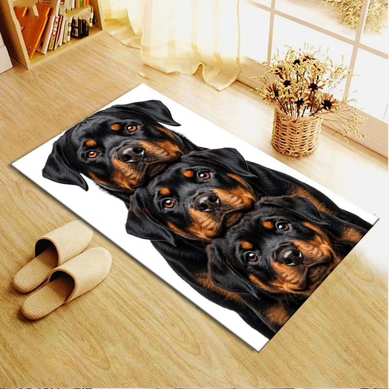 2025 New Three Puppies Carpet Rug for Living Room Bedroom Home Sofa Decoration,Kids play Non-slip Floor Mat140