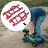 1/10 RC Car Front Rear Lower Arm Upgrade Component for 104016 104018 104009 Model