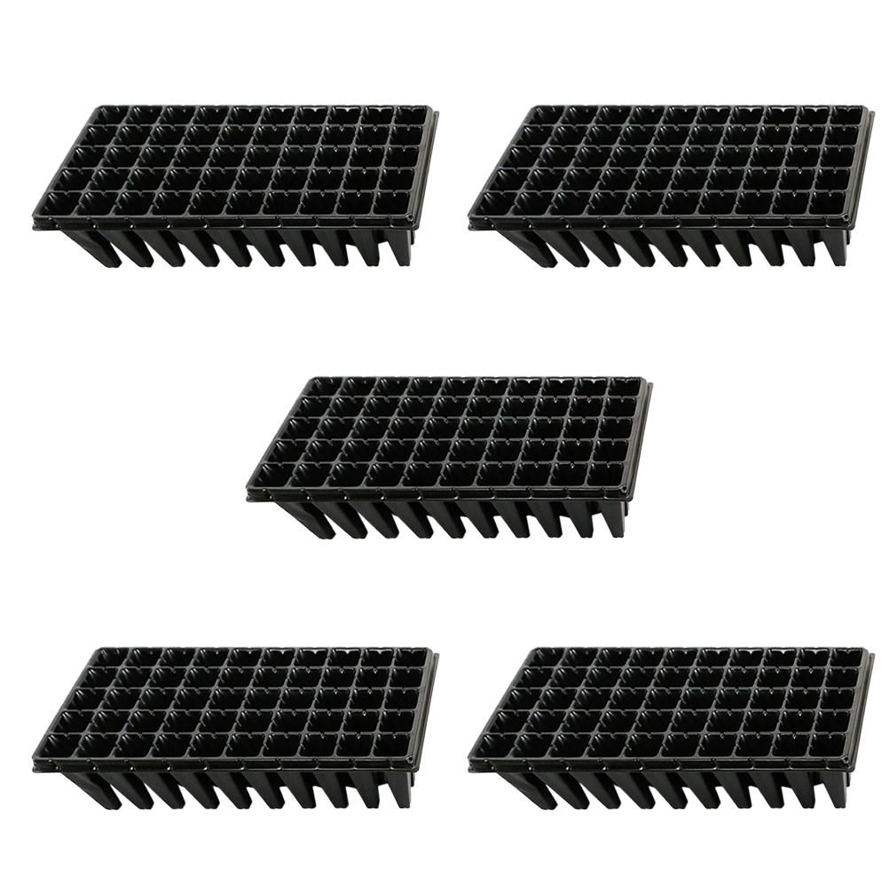 10 Pcs 50 Cell Starter Planter Plant Propagation Containers Cell Seedling Trays Tomato Germination Garden Nursery Sapling