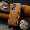 For Samsung Z Fold 5 Fall Protection Luxury Bag Wallet Case for Samsung Galaxy Z Fold 5 Fold5 Card Pocket Folding Covers Capa