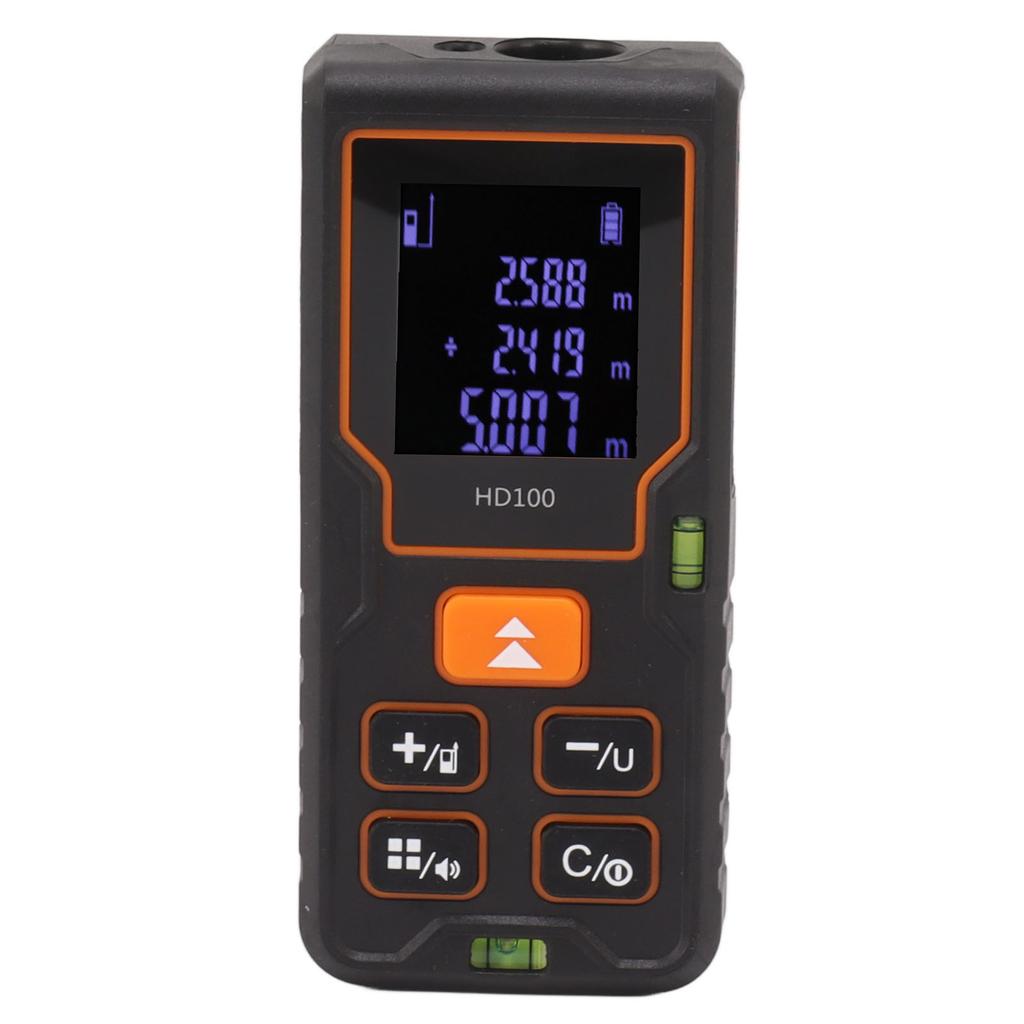 Laser Distance Meter High Accuracy Portable Handheld Rangefinder for Engineering Construction