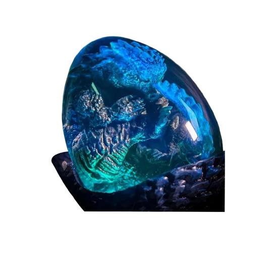 Ночной светильник в виде яйца динозавра ручной работы в виде дракона, инкубационный светильник в виде яйца динозавра для детей