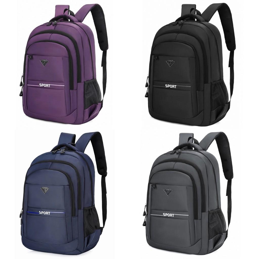 Minimalist Unisex College Bag With Padded Straps And Large Capacity For Daily Use