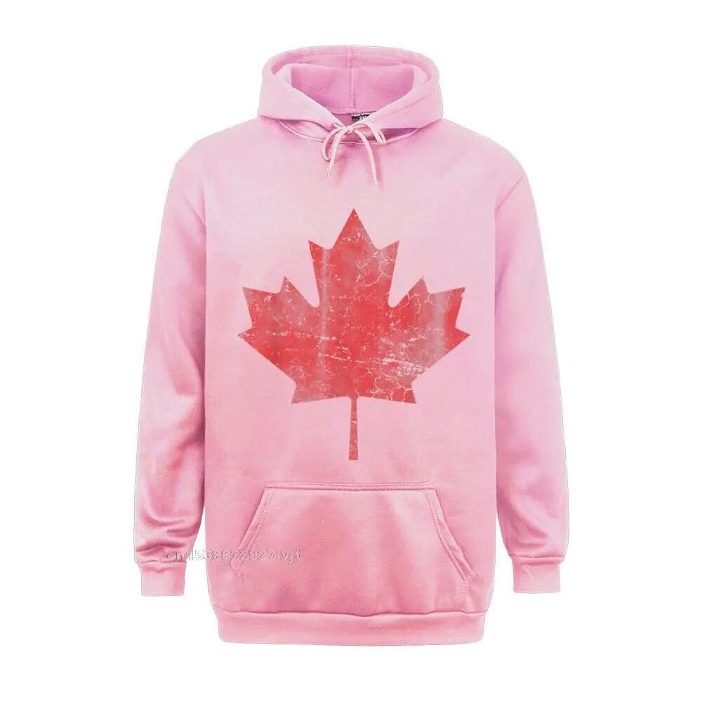 Кленовый лист Флаг Канады Толстовка Хип-Хоп Унисекс Толстовка Повседневные Топы Толстовка Хлопок Удобные Толстовки Харадзюку Унисекс Толстовка