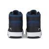 Puma Баскетбольные кроссовки Rebound LayUp Mid Top Черно-синие Модные Универсальные 369573-22