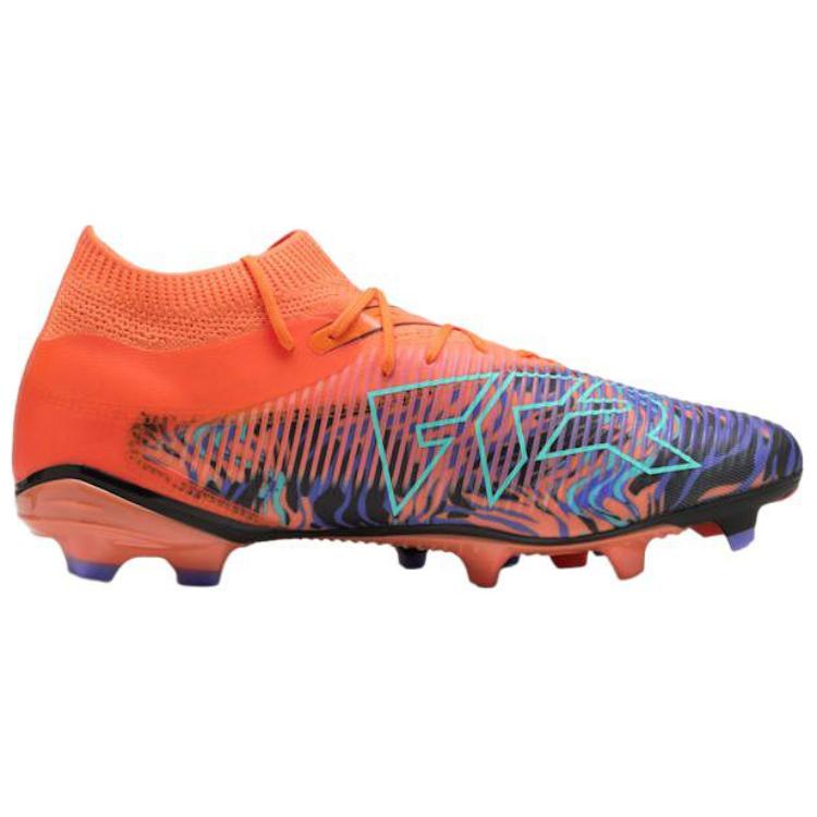 Puma Future Match 8 FG AG Creativity Pack Мужские Кроссовки Оранжевый Оранжевый-Мак Черный 108431-01