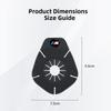 BBIH8 2026New Car Windshield Wiper Hole Protective Cover Decoration Keychain For BMW X1 X2 X3 X5 X4 X6 X7 iX3 F20 F10 F07 E70 E46 E90