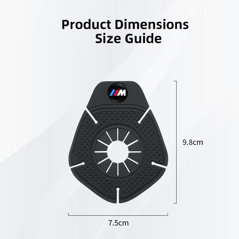BBIH8 2026New Car Windshield Wiper Hole Protective Cover Decoration Keychain For BMW X1 X2 X3 X5 X4 X6 X7 iX3 F20 F10 F07 E70 E46 E90