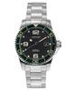 HydroConquest Stainless Steel Black Dial Automatic Diver's L3.781.4.05.6 300M Men's Watch