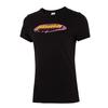 PUMA T Shirts Women's Black Crew Neck Moderate Straight Fit 630565-01