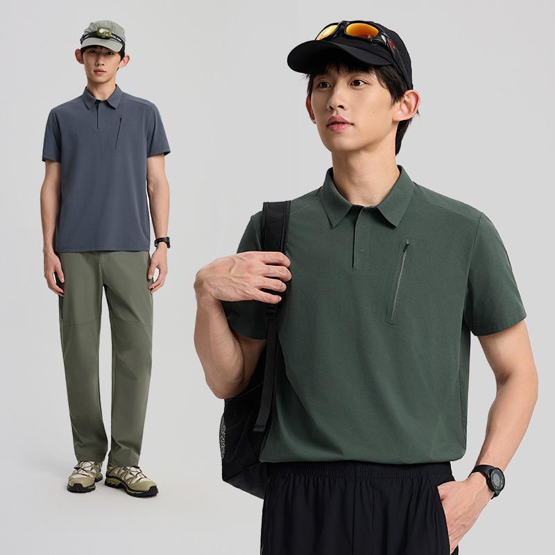 Exploring Men's POLO Short T Lightweight Quick Drying Breathable T-shirt