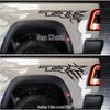 Наклейки на задний грузовой отсек пикапа Dodge Ram TRX