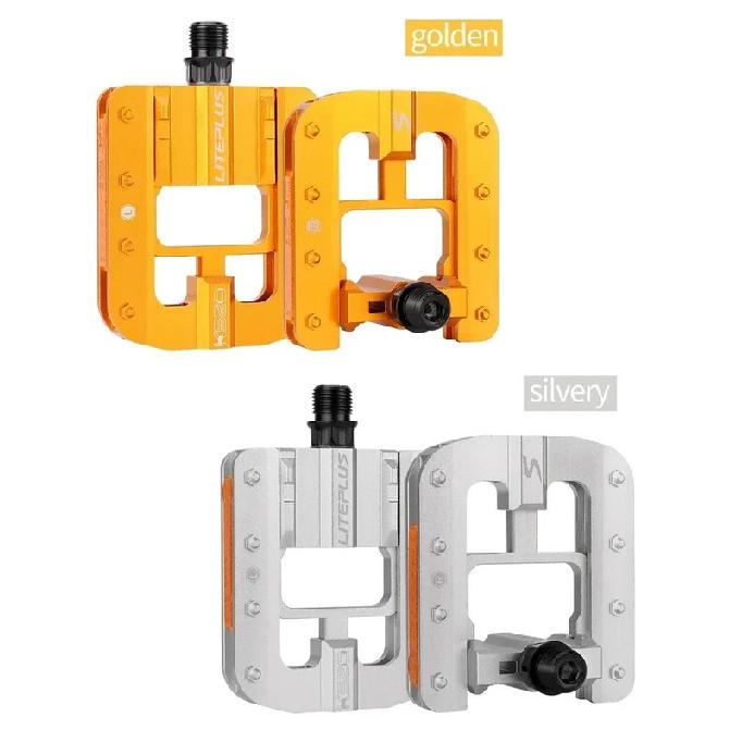 Liteplus Folding Bicycle Pedals Anti-slip All-aluminum Alloy Quick Folding Bike Pedals BMX Bicycle Folding Pedals Bicycle Parts