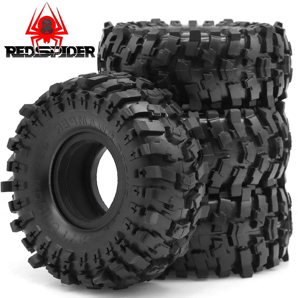 RS Red Spider Off-Road RC Vehicle with 1.9 African Lion Tires, EVA Sponge, 4WD - Available in Red, Black, Blue, Green, White