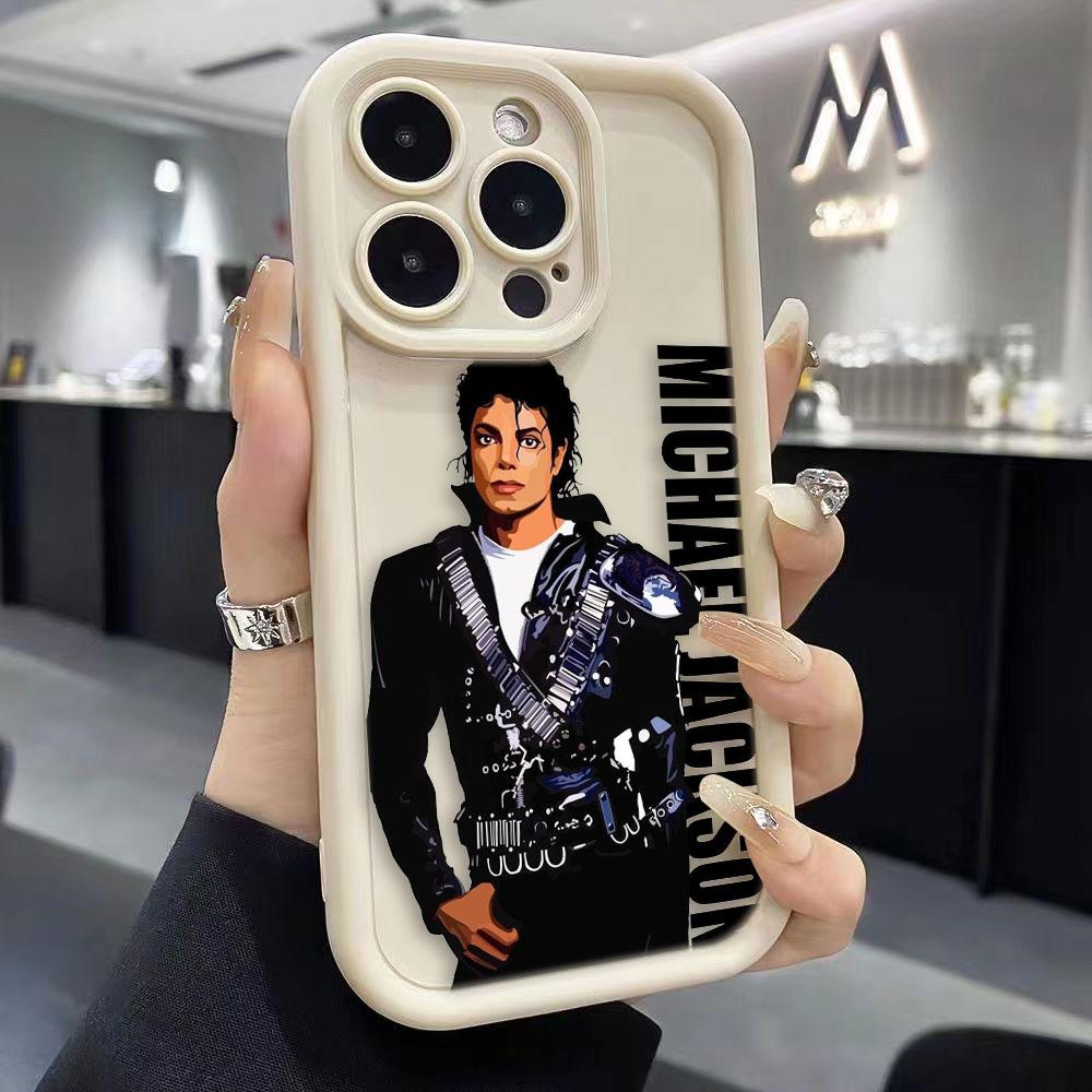 Чехол для телефона Singer M-Michael J-Jackson для iPhone Apple 17 AIR 16 16E 11 12 13 14 15 XR Plus Pro Max DIY Чехол Ударопрочный Чехол