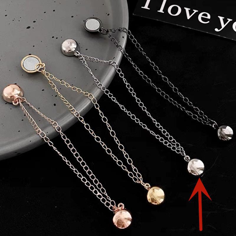 Регулируемая магнитная пряжка для бесшовных брюк и изменения длины манжет