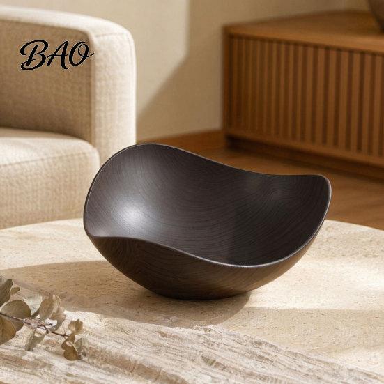 Dried Fruit Holder Plate, Large Capacity Stackable Snack And Storage Bowl for Food Plate Kitchen Counter, Nut Tray Home Cafe Restaurant Farmhouse