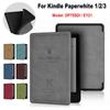 Funda DP75SDI Защитный чехол Auto Sleep/Wake Folio Cover для Kindle Paperwhite 1/2/3, домашний офис